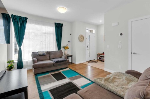 1206 Sage Meadows Gardens Nw, Calgary, AB - Indoor Photo Showing Living Room