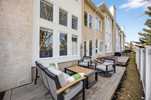 94 Candle Terrace Sw, Calgary, AB - Outdoor With Deck Patio Veranda