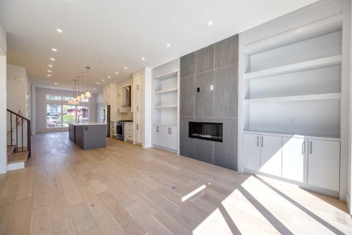 2008 26A Street Sw, Calgary, AB - Indoor With Fireplace