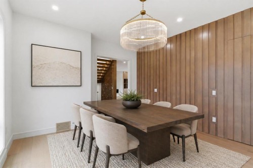209 Windermere Road Sw, Calgary, AB - Indoor Photo Showing Dining Room