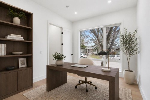 209 Windermere Road Sw, Calgary, AB - Indoor Photo Showing Office