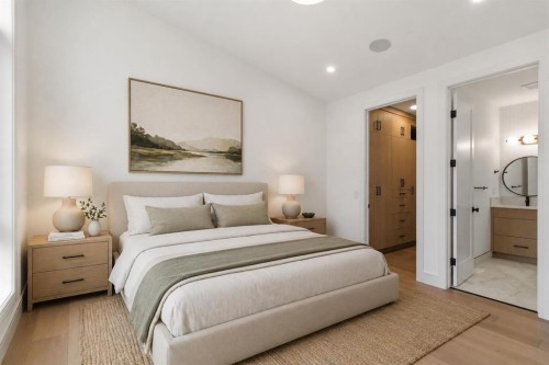 209 Windermere Road Sw, Calgary, AB - Indoor Photo Showing Bedroom