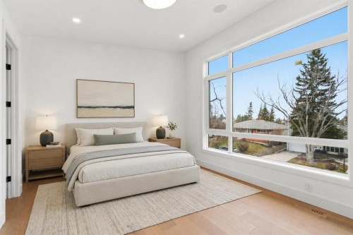 209 Windermere Road Sw, Calgary, AB - Indoor Photo Showing Bedroom