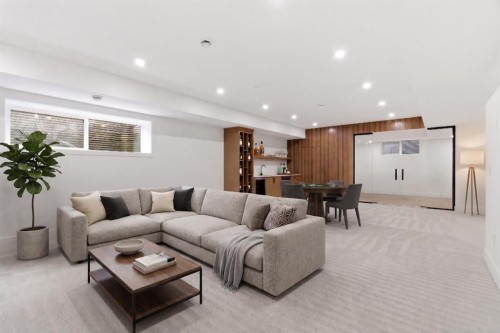209 Windermere Road Sw, Calgary, AB - Indoor Photo Showing Living Room