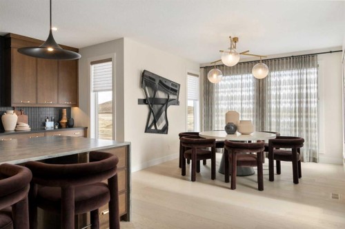 110 Herron Way Ne, Calgary, AB - Indoor Photo Showing Dining Room