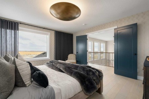 110 Herron Way Ne, Calgary, AB - Indoor Photo Showing Bedroom