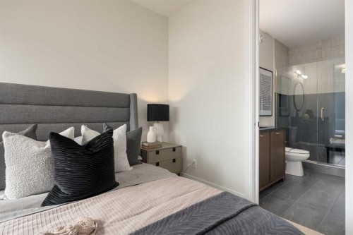 110 Herron Way Ne, Calgary, AB - Indoor Photo Showing Bedroom