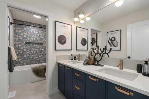 110 Herron Way Ne, Calgary, AB - Indoor Photo Showing Bathroom