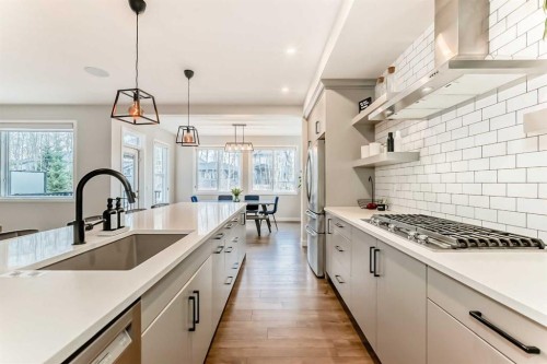 99 Legacy Glen Terrace Se, Calgary, AB - Indoor Photo Showing Kitchen With Upgraded Kitchen