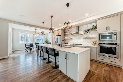 99 Legacy Glen Terrace Se, Calgary, AB - Indoor Photo Showing Kitchen With Upgraded Kitchen