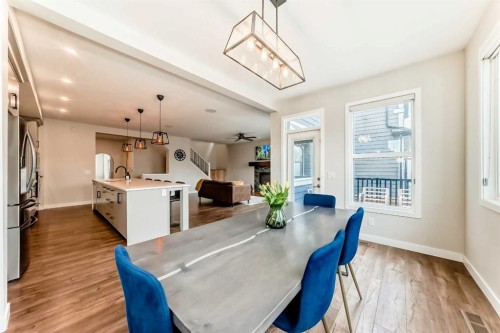 99 Legacy Glen Terrace Se, Calgary, AB - Indoor Photo Showing Dining Room