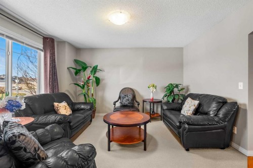 83 Saddlebrook Gardens Ne, Calgary, AB - Indoor Photo Showing Living Room
