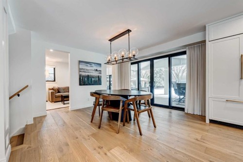 6755 Livingstone Drive Sw, Calgary, AB - Indoor Photo Showing Dining Room