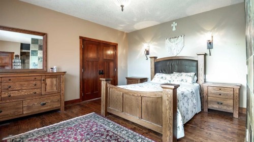 3100 Range Road 254, Strathmore, AB - Indoor Photo Showing Bedroom