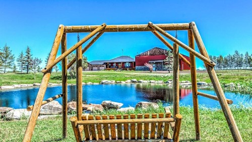 3100 Range Road 254, Strathmore, AB - Outdoor With Body Of Water