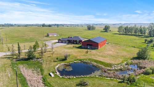 3100 Range Road 254, Strathmore, AB - Outdoor With View