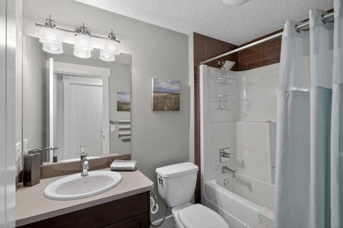 616 Coopers Crescent Sw, Airdrie, AB - Indoor Photo Showing Bathroom