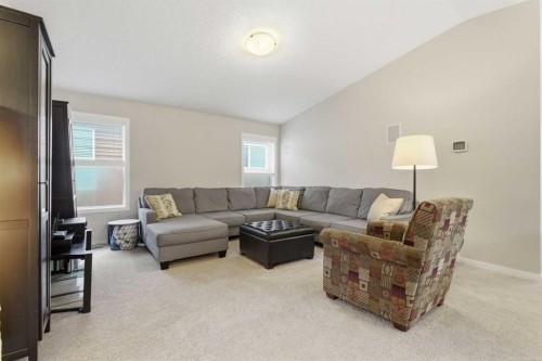 52 Walden Green Se, Calgary, AB - Indoor Photo Showing Living Room