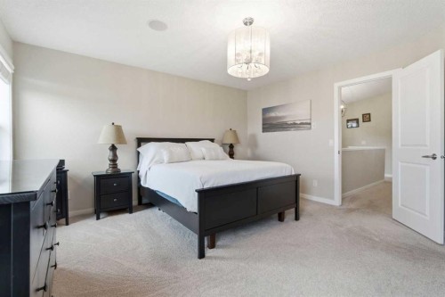 52 Walden Green Se, Calgary, AB - Indoor Photo Showing Bedroom