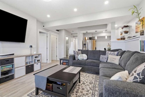 52 Walden Green Se, Calgary, AB - Indoor Photo Showing Living Room