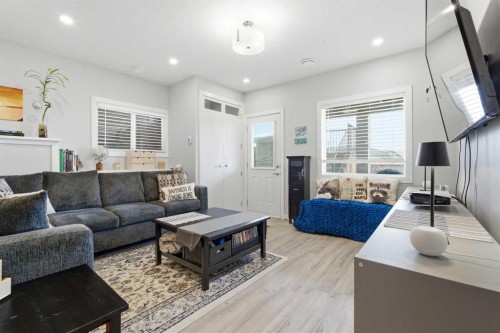 52 Walden Green Se, Calgary, AB - Indoor Photo Showing Living Room