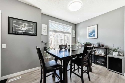 288 Copperstone Cove Se, Calgary, AB - Indoor Photo Showing Dining Room