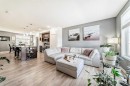 288 Copperstone Cove Se, Calgary, AB  - Indoor Photo Showing Living Room 