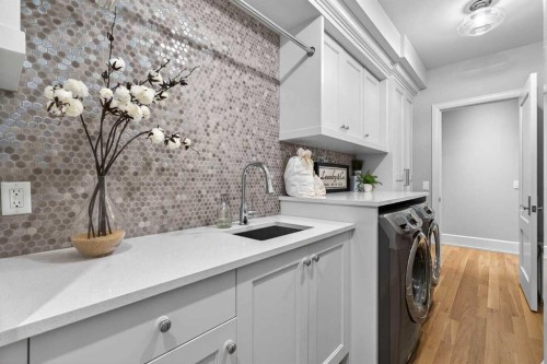 4215 16A Street Sw, Calgary, AB - Indoor Photo Showing Laundry Room