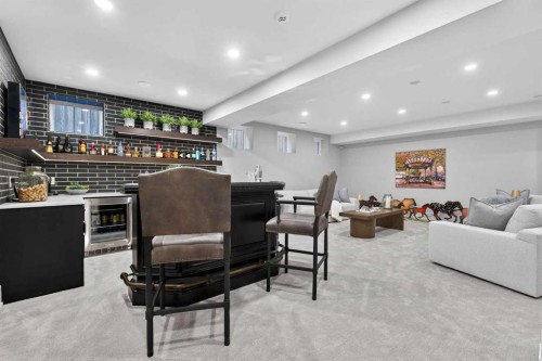 4215 16A Street Sw, Calgary, AB - Indoor With Fireplace