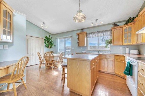 10 Valley Ridge Place Ne, Diamond Valley, AB - Indoor Photo Showing Kitchen