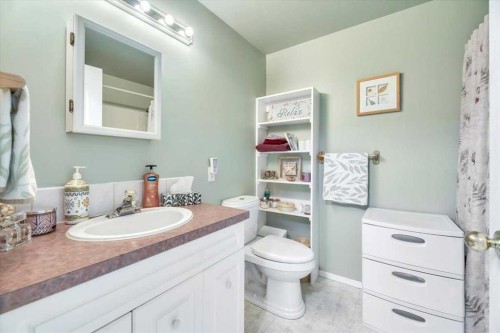 10 Valley Ridge Place Ne, Diamond Valley, AB - Indoor Photo Showing Bathroom