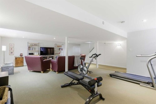 12 Varsville Place Nw, Calgary, AB - Indoor Photo Showing Gym Room