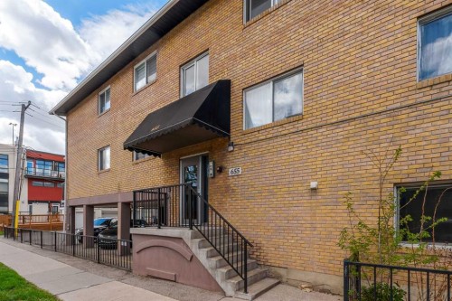 101-655 Meredith Road Ne, Calgary, AB - Outdoor With Deck Patio Veranda With Exterior