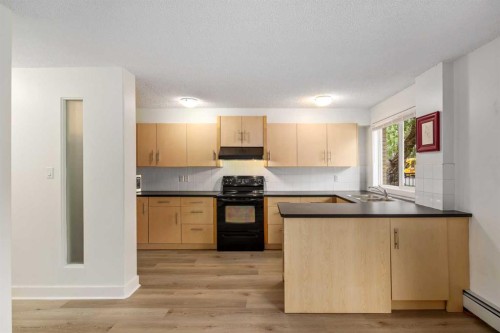 101-655 Meredith Road Ne, Calgary, AB - Indoor Photo Showing Kitchen