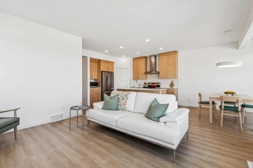 150 Lucas Close Nw, Calgary, AB - Indoor Photo Showing Living Room