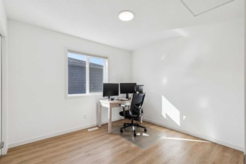 150 Lucas Close Nw, Calgary, AB - Indoor Photo Showing Office