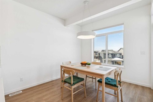 150 Lucas Close Nw, Calgary, AB - Indoor Photo Showing Dining Room