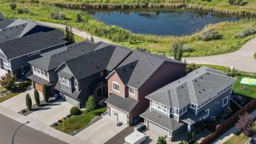 13 Cranbrook Cove Se, Calgary, AB - Outdoor With Body Of Water With View