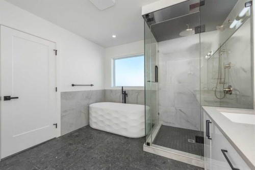43 Saddlecrest Link Ne, Calgary, AB - Indoor Photo Showing Bathroom