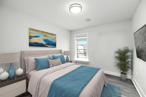 45 Waterford Terrace, Chestermere, AB - Indoor Photo Showing Bedroom
