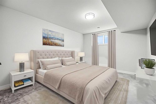 45 Waterford Terrace, Chestermere, AB - Indoor Photo Showing Bedroom