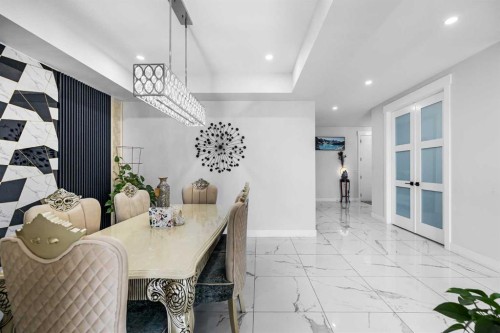 45 Waterford Terrace, Chestermere, AB - Indoor Photo Showing Dining Room