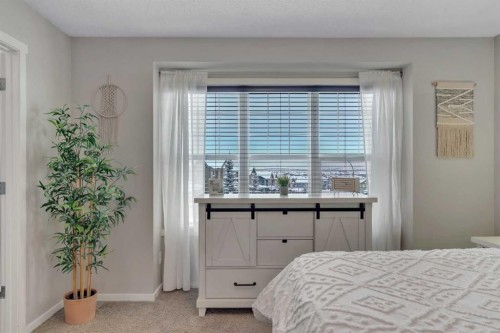 124 Panamount Way Nw, Calgary, AB - Indoor Photo Showing Bedroom