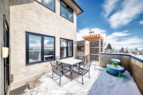 40 Christie Cairn Square Sw, Calgary, AB - Outdoor With Deck Patio Veranda