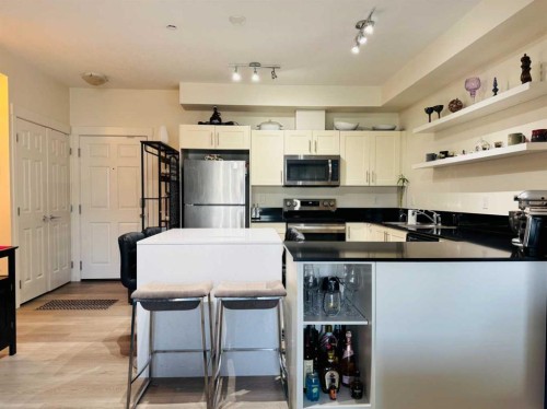 3313-99 Copperstone Park, Calgary, AB - Indoor Photo Showing Kitchen With Stainless Steel Kitchen