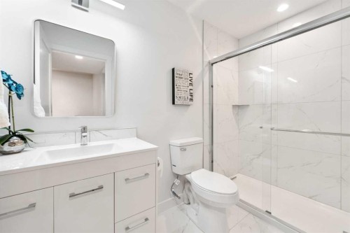 7411 202 Avenue Se, Calgary, AB - Indoor Photo Showing Bathroom