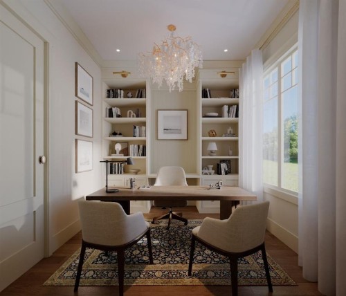 654 27 Avenue Nw, Calgary, AB - Indoor Photo Showing Office