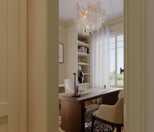 654 27 Avenue Nw, Calgary, AB - Indoor Photo Showing Office