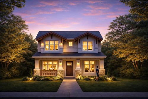 654 27 Avenue Nw, Calgary, AB - Outdoor With Facade