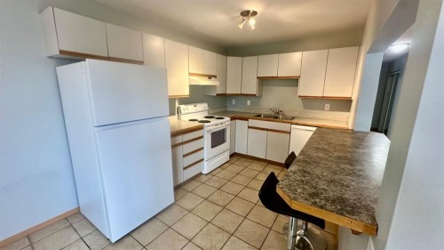8-6203 Bowness Road Nw, Calgary, AB - Indoor Photo Showing Kitchen With Double Sink